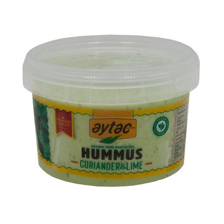 Aytac Lime&Coriander Hummus (1x250GR) - Aytac Foods Wholesale