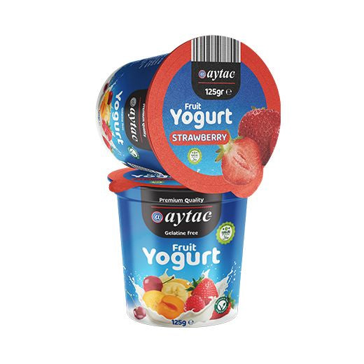 Aytac Fruit Yogurt 125GR x 6 Case