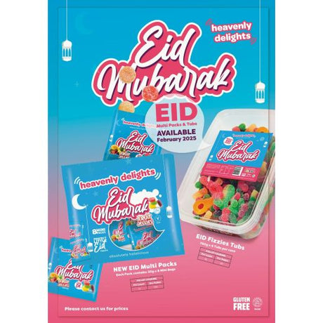 Jm Heavenly Eid Mubarak (8Pck) (14X8X20GR) - Aytac Foods Wholesale