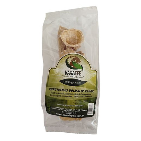 Karaefe Dried Zucchini (Corgettes) (30X60GR) - Aytac Foods Wholesale