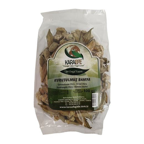 Karaefe Dried Okra – 100g x 40 - Aytac Foods Wholesale