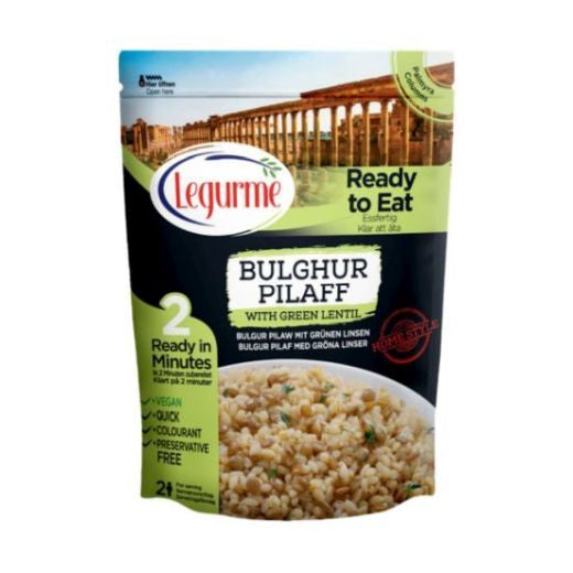 Le Gurme Bulghur Pilaff With Green Lentil , 250GR - Aytac Foods Wholesale