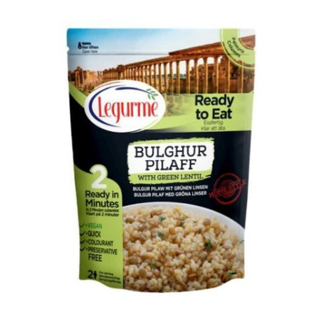 Le Gurme Bulghur Pilaff With Green Lentil , 250GR - Aytac Foods Wholesale