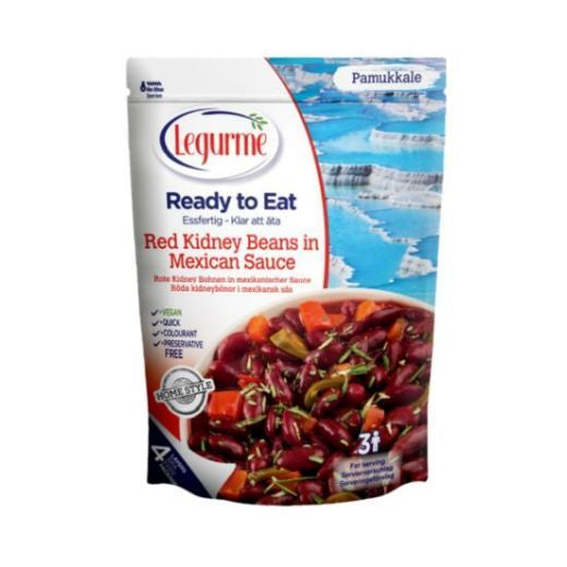 Legurme Red Kidney Beans In Mexican Sauce (12X400GR) - Aytac Foods Wholesale