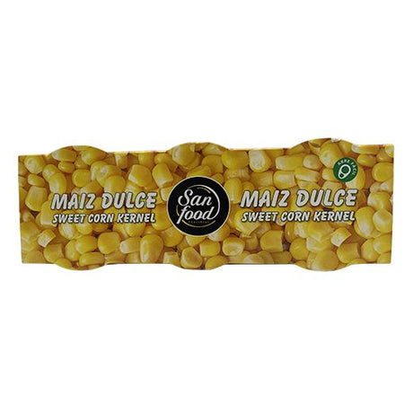 Sanfood Maiz Dulce Sweetcorn (20x3X75GR) - Aytac Foods Wholesale