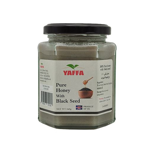 Yaffa Pure Honey With Black Seed , 340G