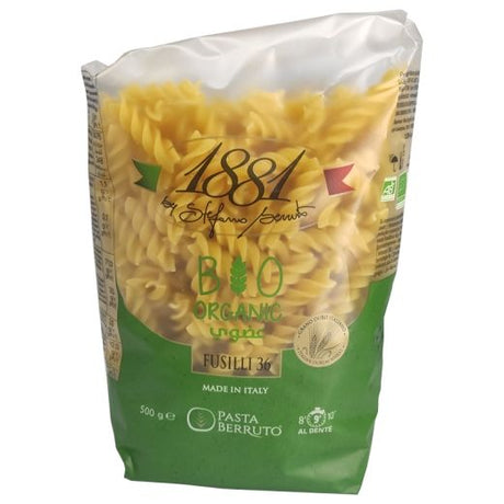 Gd  Stefano Berruto Org Fusilli , 500GR - Aytac Foods Wholesale