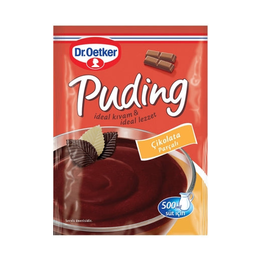 Dr Oetker Puding Cikolata Parcali , 115GR - Aytac Foods Wholesale