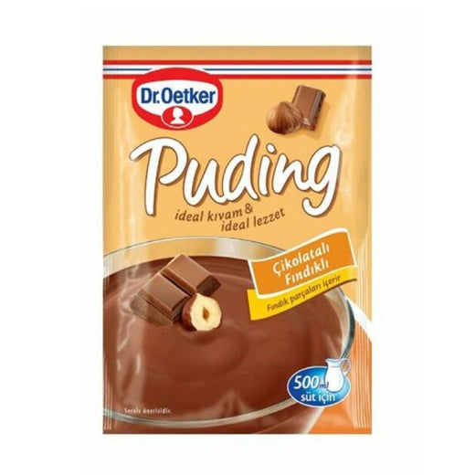 Dr Oetker Puding Ciikolatali Findikli , 102GR - Aytac Foods Wholesale