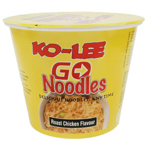 Ko-Lee Go Cup Noodles Roasted Chicken 65GR (Pack of 6)