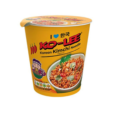 Ko-Lee Korean Cup Noodles Kimchi (6x65GR) - Aytac Foods Wholesale