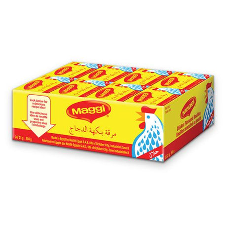 Maggi Chicken Flav Cubes Halal 21 GR Cubesx24