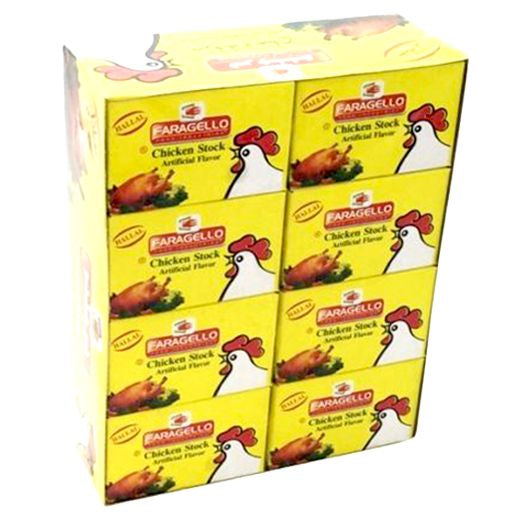 Faragello Halal Chicken Stock (2Cb) (24x24X2CUBES) - Aytac Foods Wholesale