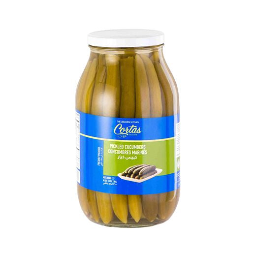 Cortas Pickled Wild Cucumber - 4X3000G Jars (6108) (4x3000GR) - Aytac Foods Wholesale