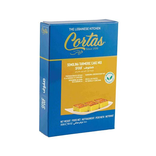 Cortas Sfouf Mix Powder - 12X850G Pack (1079) (12x850GR) - Aytac Foods Wholesale