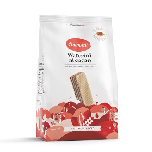 Ita Cabrioni  Waferini  Cacao (34001) , 400GR - Aytac Foods Wholesale