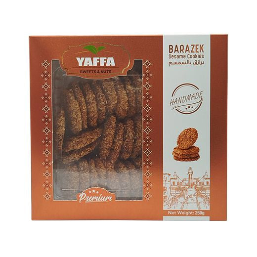 Yaffa Sweets Barazek Cookies , 250GR