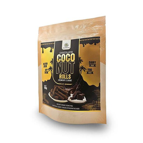 Gd Naturifresh Crispy Coconut Rolls Chocolate (100g) product image