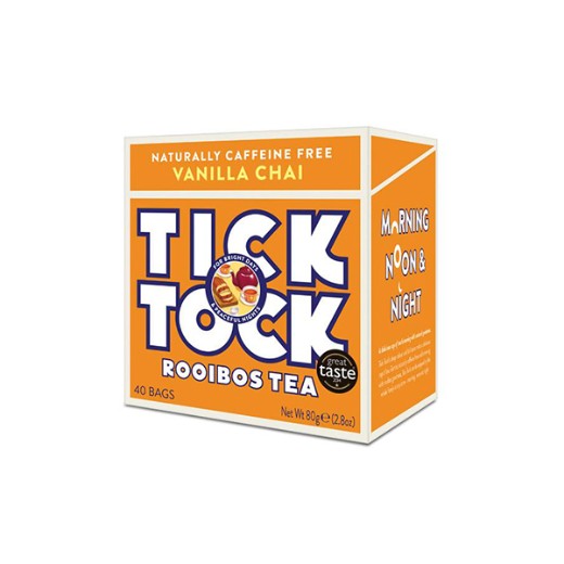 Dragonfly Tick Tock Rooibos Vanilla Chai Tea (4X40B)