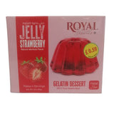 Royal Jello Strawberry (48x85GR) - Aytac Foods Wholesale