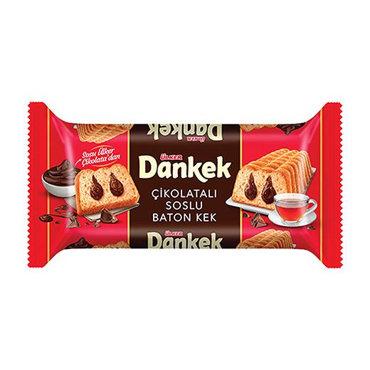 Ulker Dankek Choc Sauce Baton Cake (6x220G) - Aytac Foods Wholesale