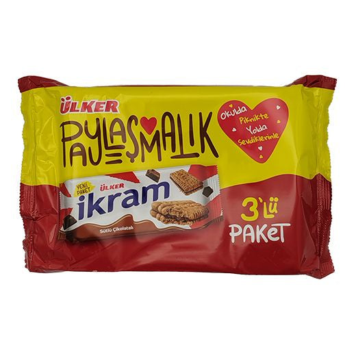 Ulker Ikram Choc Cream Biscuit (12x84GX3PCS)
