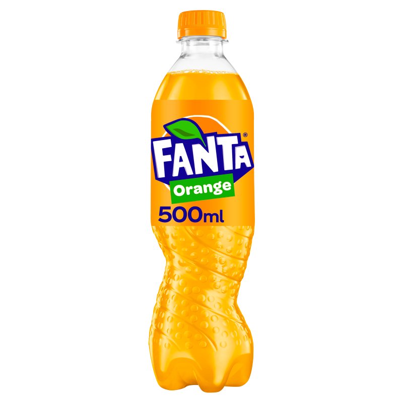 Fanta Orange Soft Drink 500ml PET (Pack of 24)