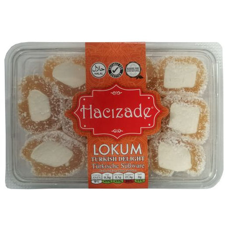 Hacizade 250 Gr Coconut And Orange Roll Delight , 250 - Aytac Foods Wholesale