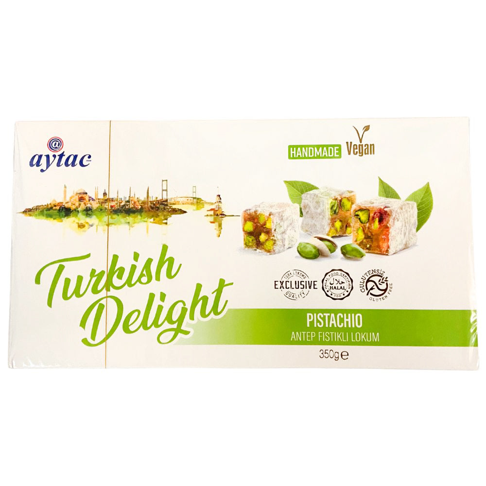 Aytac Turkish Delight Bowl With Pistachio 350Gx12