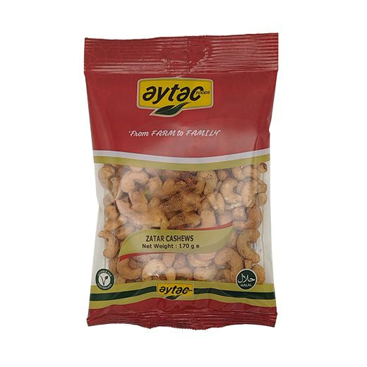 Aytac Zatar Cashews (Nut Bag) (12x170GR) - Aytac Foods Wholesale