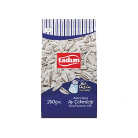 Tadim Black Salted Sunflower Seeds[Blue Pack] , 200GR - Aytac Foods Wholesale