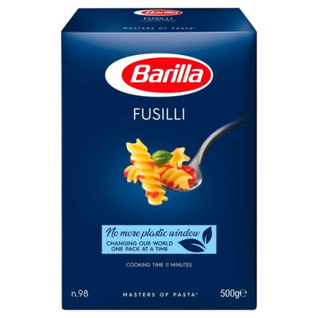 Ita (6)  Barilla Pasta Fusilli N.98 , 500GR - Aytac Foods Wholesale