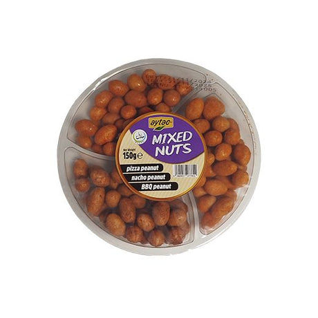 Aytac Mixed Nuts 5 (Pizza Peanut-Nacho Peanut-Bbq Peanut) (12x150GR) - Aytac Foods Wholesale