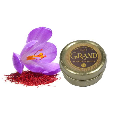 Grand Superior Saffron 1G Tin (24x1GR) - Aytac Foods Wholesale