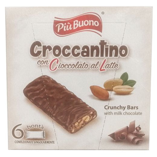 Piu Buono Croccantino Cioccolato Latte (10x75GR)