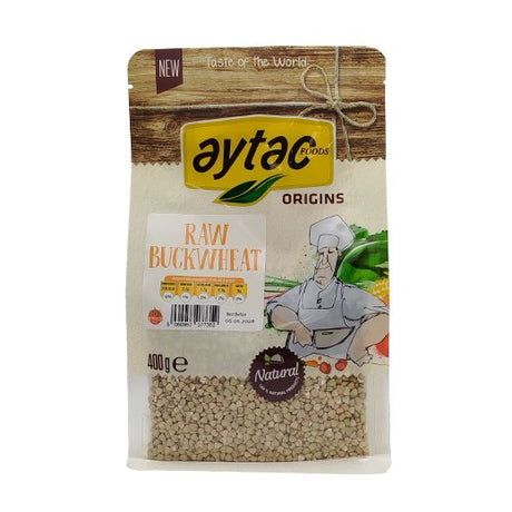 Aytac Raw Buckwheat 400g x 8 - Aytac Foods Wholesale