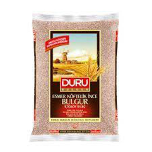 Duru Bulgur Brown Fine/109 (Cig Koftelik) , 1KG - Aytac Foods Wholesale