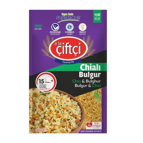 Ciftci Bulgur With Chia , 360GR - Aytac Foods Wholesale