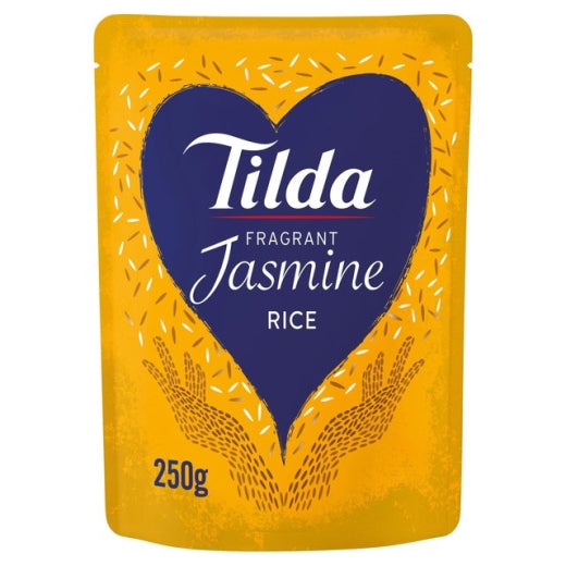 Tilda Fragrant Jasmine (Microwave) , 250GR - Aytac Foods Wholesale