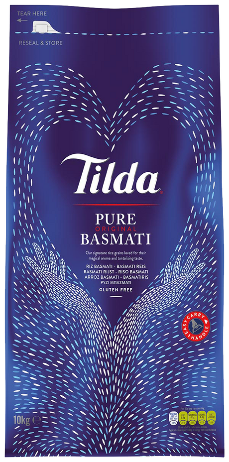 Tilda Pure Basmati Rice - PM £16.99 (1x10KG) - Aytac Foods Wholesale