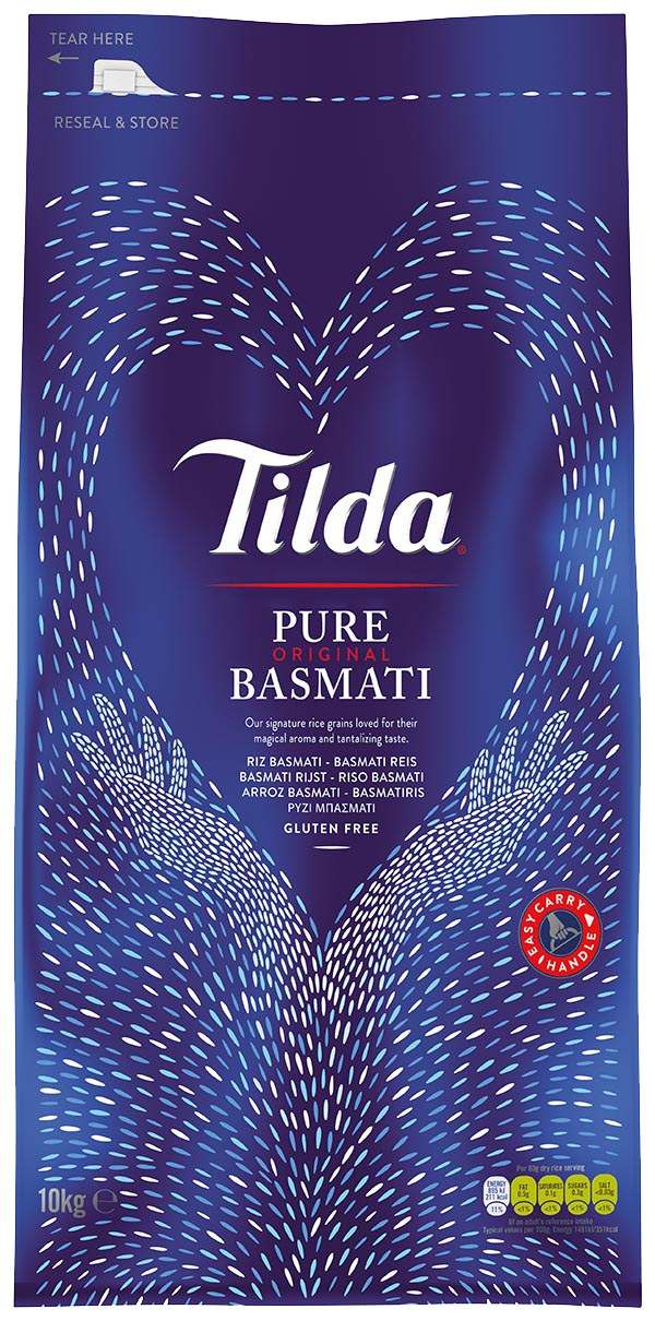 Tilda Pure Basmati Rice - PM £16.99 (1x10KG) - Aytac Foods Wholesale