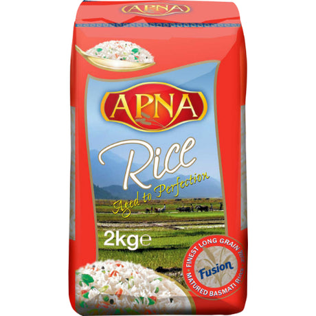 Sry Apna Long Grain Basmati Rice , 2KG - Aytac Foods Wholesale