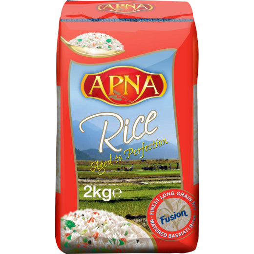Sry Apna Long Grain Basmati Rice , 2KG - Aytac Foods Wholesale