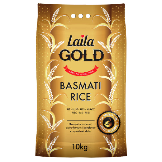 Laila Gold Basmati Rice (1x10KG)