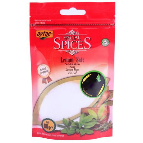 Aytac Lemon Salt [Bag] , 80GR - Aytac Foods Wholesale