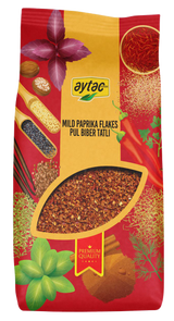 AYTAC SPICE RED PEPPER (PAPRIKA) FLAKES MILD 8*500GR - Aytac Foods Wholesale
