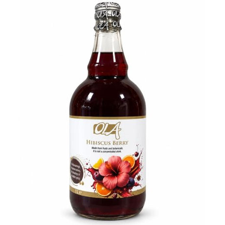 Ola Hibiscus Berry Drink 1L gallon wholesale case of 6