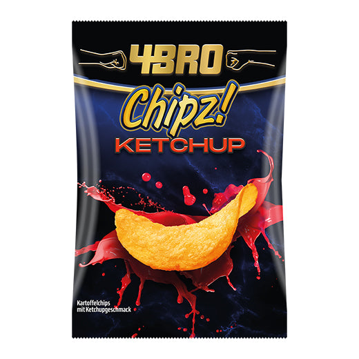 4Bro Chipz! Ketchup 125Gr (125GR) x 10