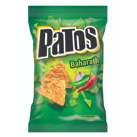 Patos Spicy Super Corn Crisps [Baharatli] , 125GR - Aytac Foods Wholesale