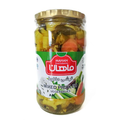 Mahan Mixed Pickle , 700GR - Aytac Foods Wholesale